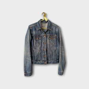 1969 Denim Jacket S Distressed Festival Utility Jean Coat Spring 2026